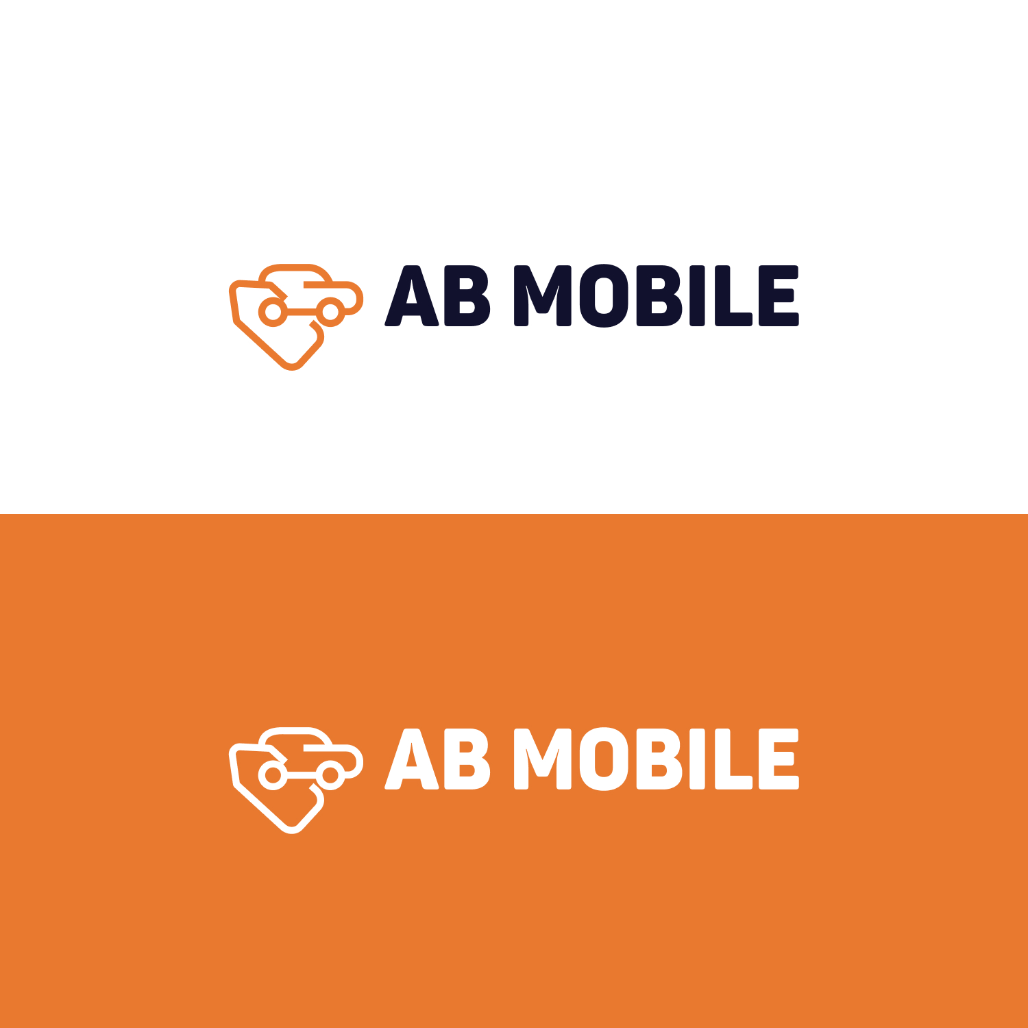 AB Mobile – logotipo kūrimas