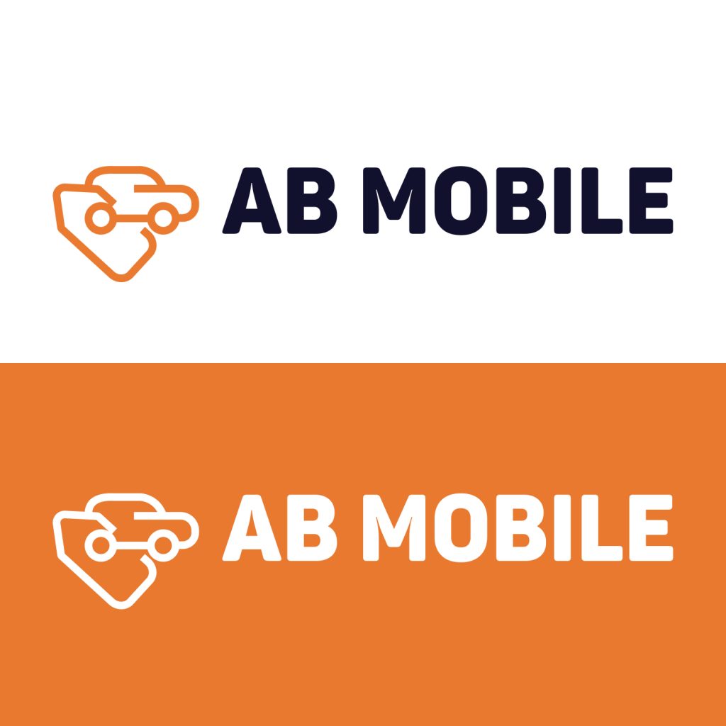 AB Mobile logotipo sukūrimas