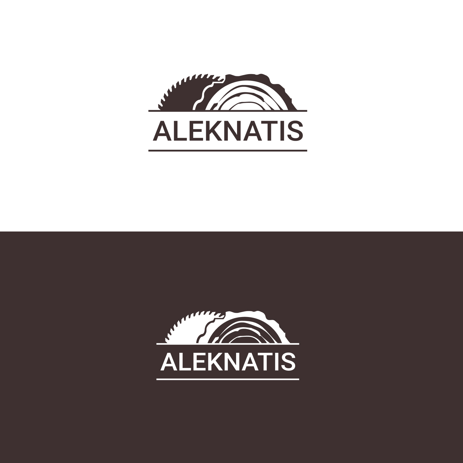 Aleknatis – logotipo kūrimas