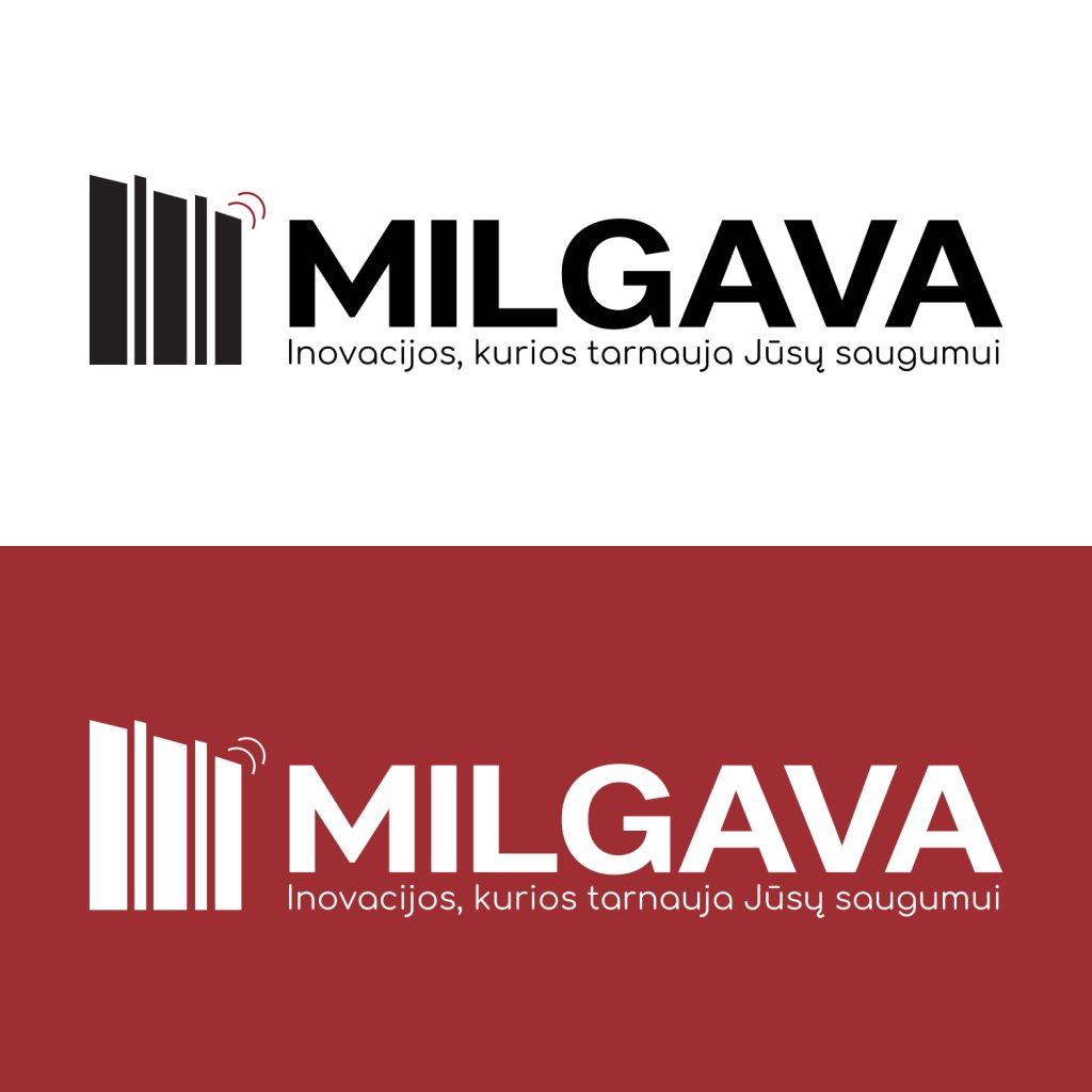 Milgava logotipo kūrimas